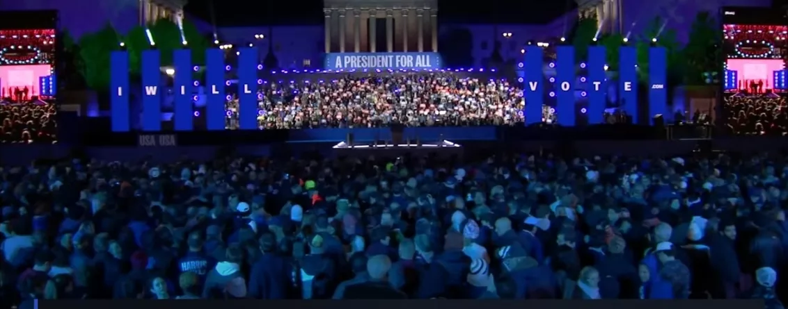 Lady Gaga - Oprah Winfrey rally with Kamala Harris in Philadelphia