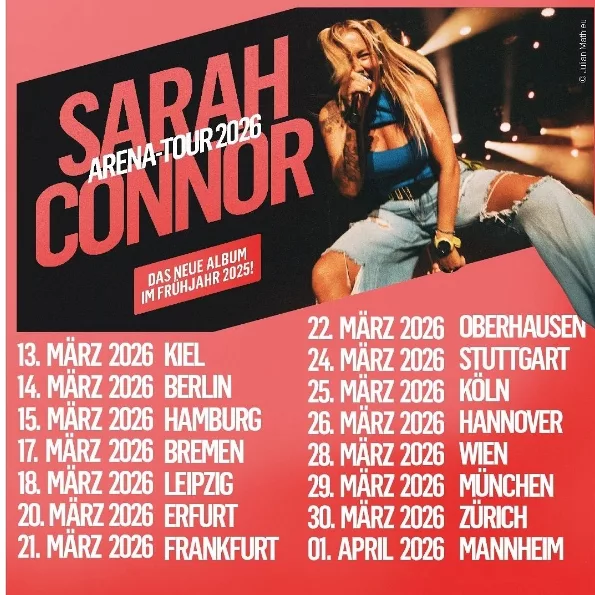 Sarah Connor Tour 2026