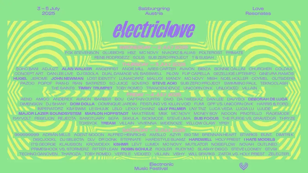 Electric Love 2025