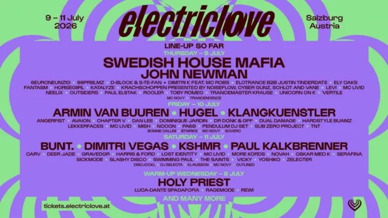Electriclove 2026