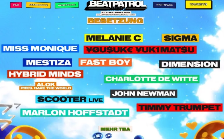 beatpatrol 2026 Vienna