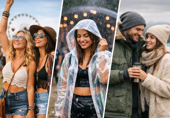 Festival Outfits und Tipps für jedes Wetter