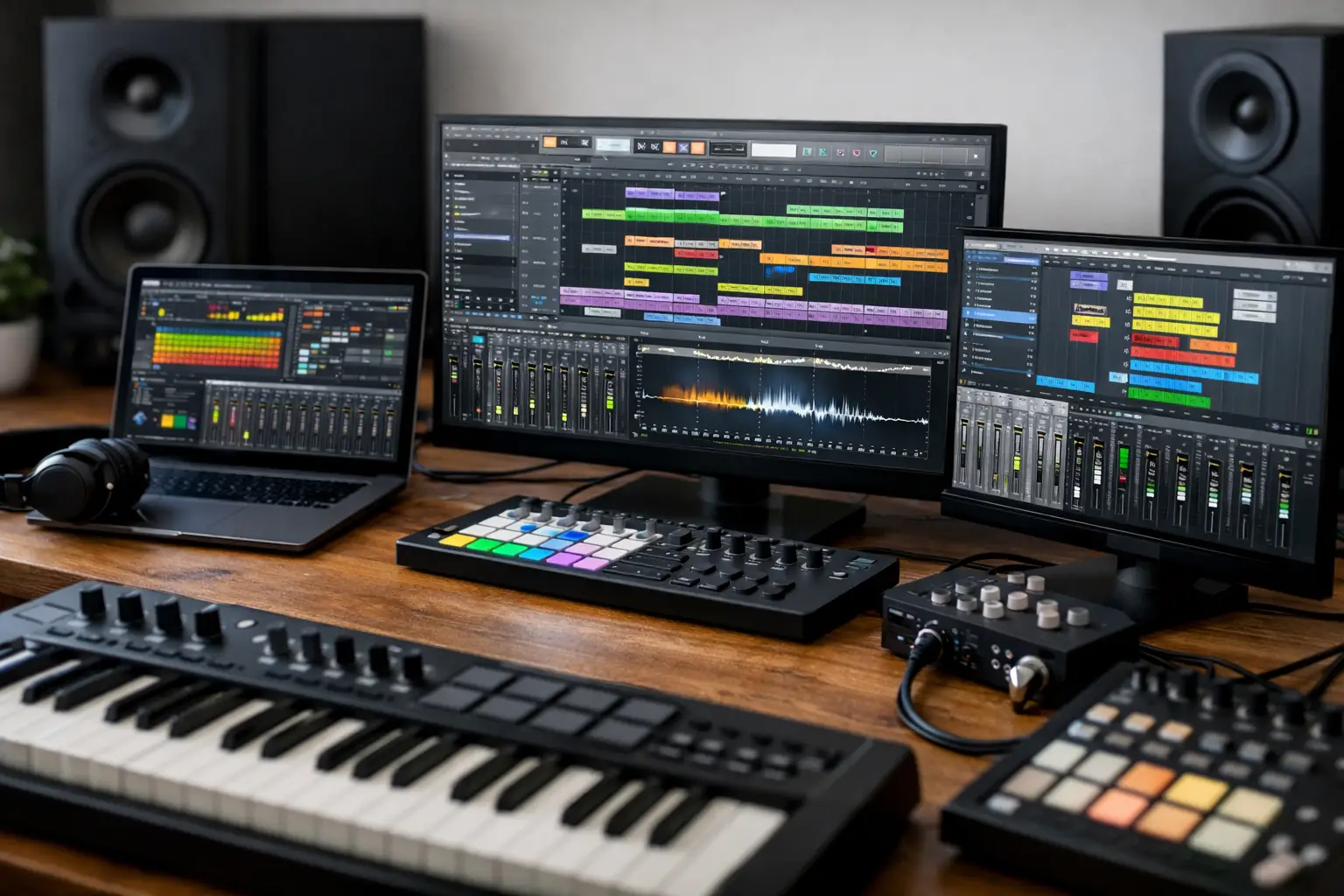 Musikproduktion mit FL Studio, Studio One, Ableton, Logic Pro
