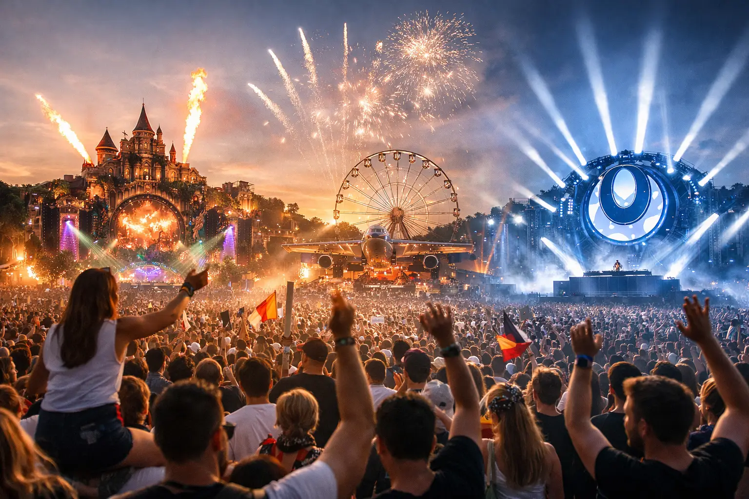 Tomorrowland, Parookaville und Ultra Music Festival