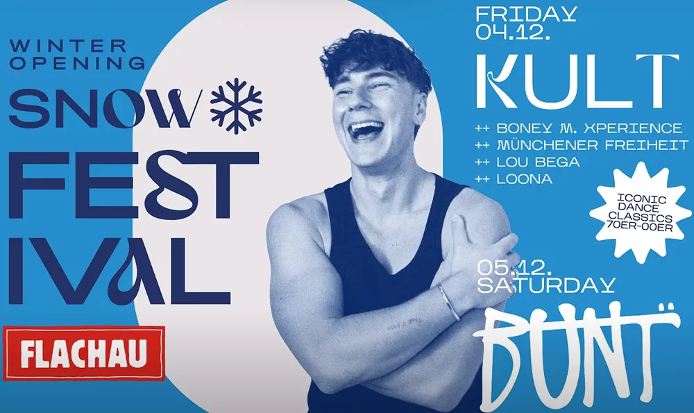 SNOW FESTIVAL FLACHAU 2026: One Opening, Two Days, All Ages