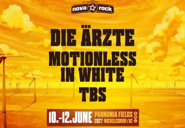 Nova Rock 2027: Erste Infos zu Line-up, Tickets & Pannonia Fields