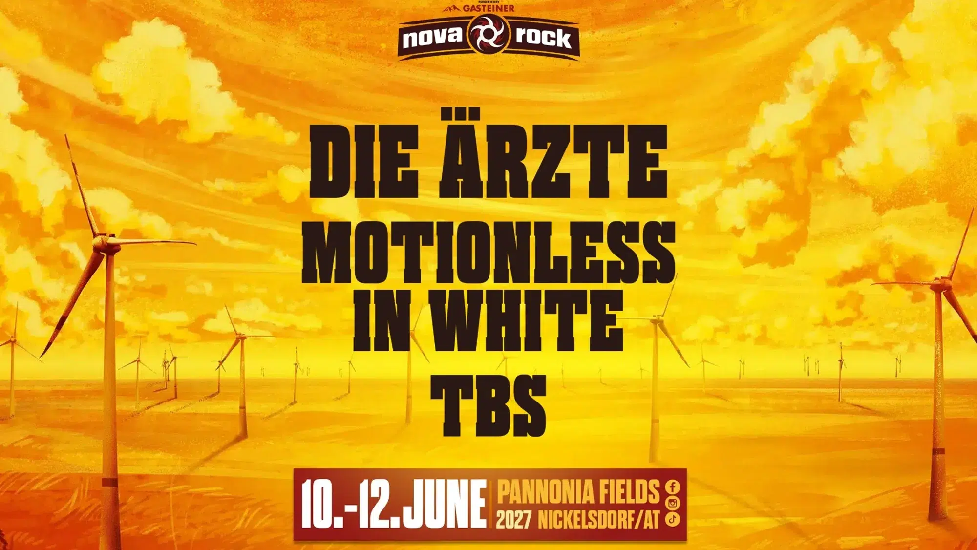 Nova Rock 2027: Erste Infos zu Line-up, Tickets & Pannonia Fields