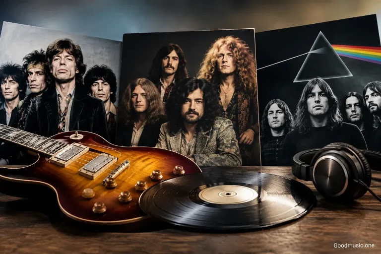 Rock Legenden: Stones, Zeppelin und Pink Floyd