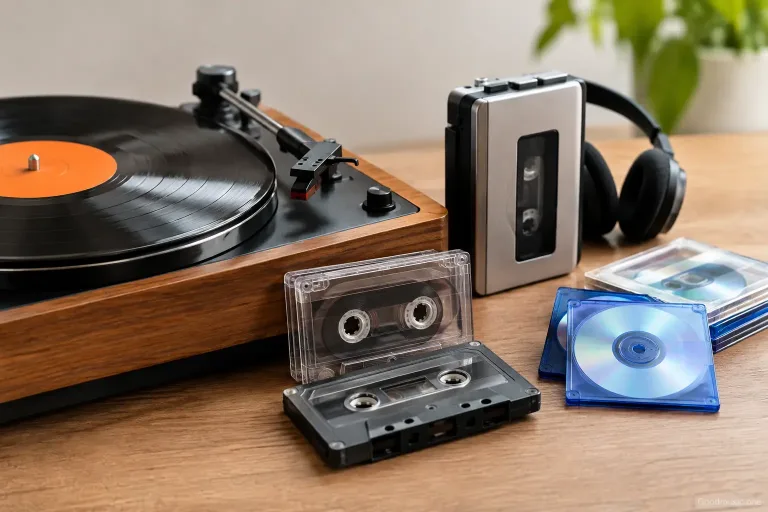 Technik, die begeistert: Vinyl, Kassetten, MiniDiscs