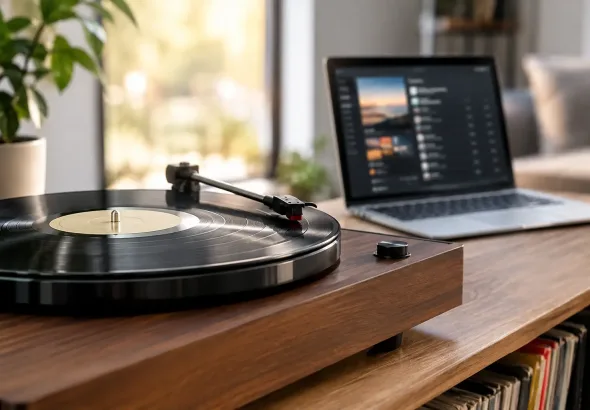 Totgesagte leben länger: Schallplatte schlägt Streaming