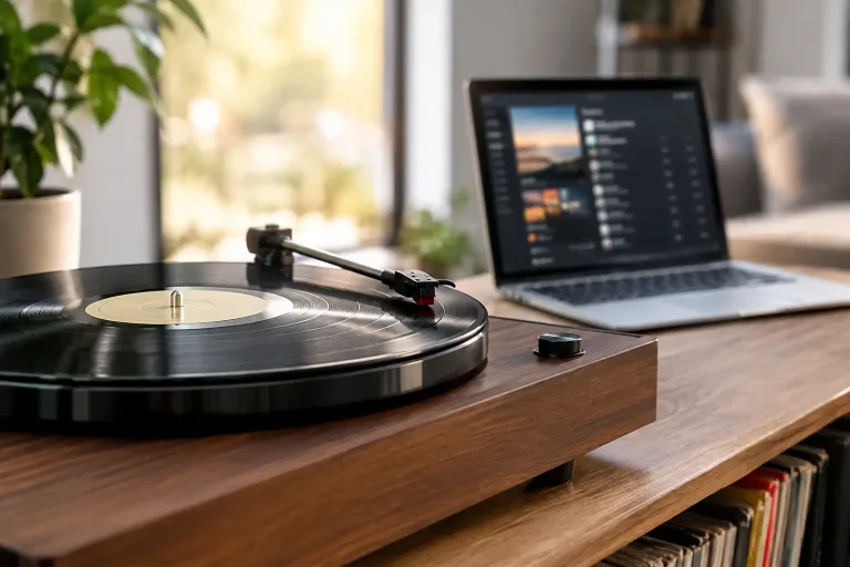 Totgesagte leben länger: Schallplatte schlägt Streaming
