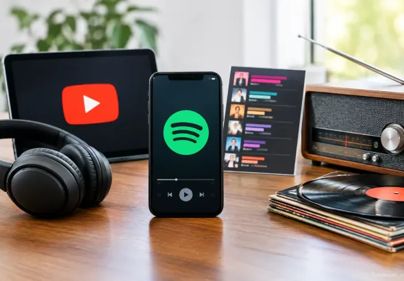 Vergleich Spotify, YouTube, Charts, Radio: Wo ist mehr drin?