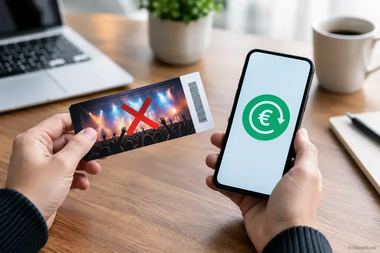 Konzertabsage: Ticket Erstattung richtig holen