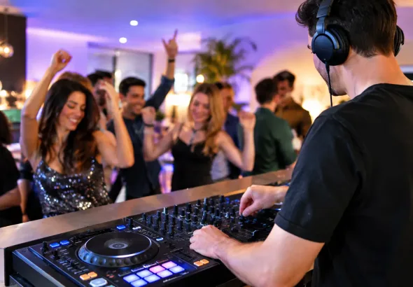 Playlist für Party erstellen und Tanzfläche füllen